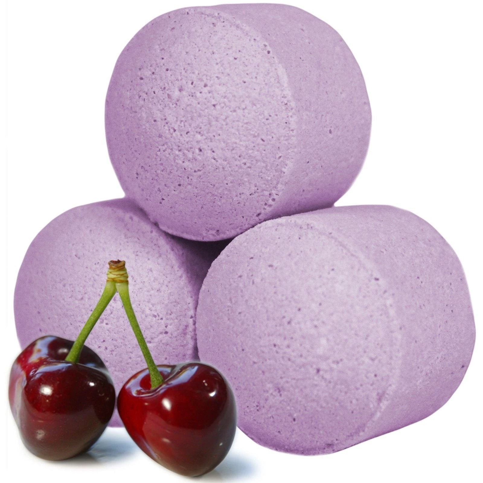 1.3kg Box of Black Cherry Chill Pills Mini Bath Bombs Made in England for Luxury Bath by AW Dropship UK