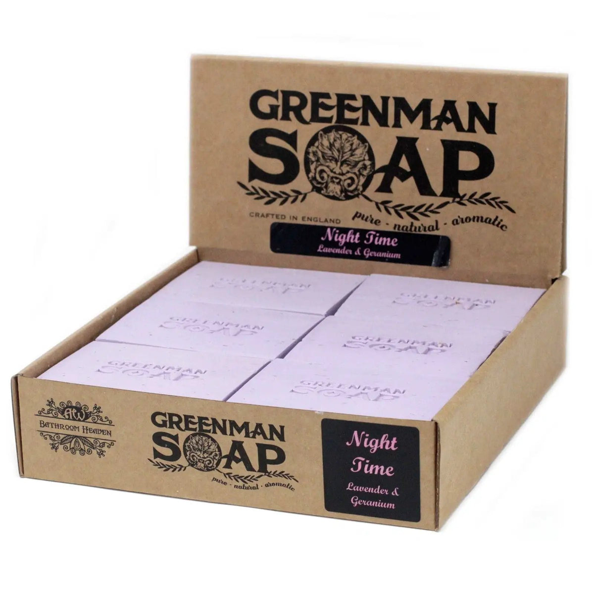 Greenman Soap Slice 100g - Night Time by AW Dropship UK