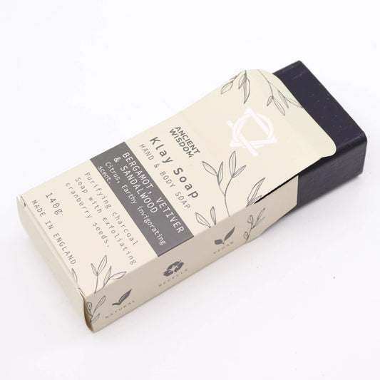 Klay Soap - Bergamot & Sandalwood by AW Dropship UK