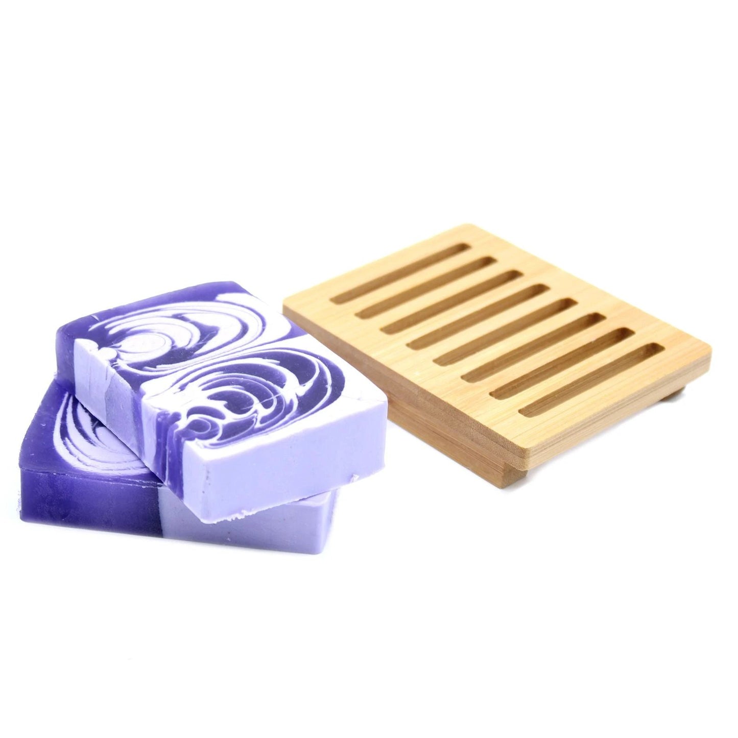Handcrafted Soap 100g Slice - Lilac by AW Dropship UK