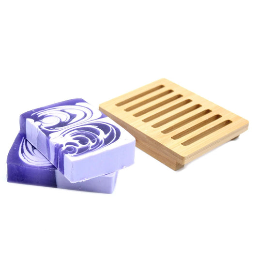 Handcrafted Soap 100g Slice - Lilac by AW Dropship UK