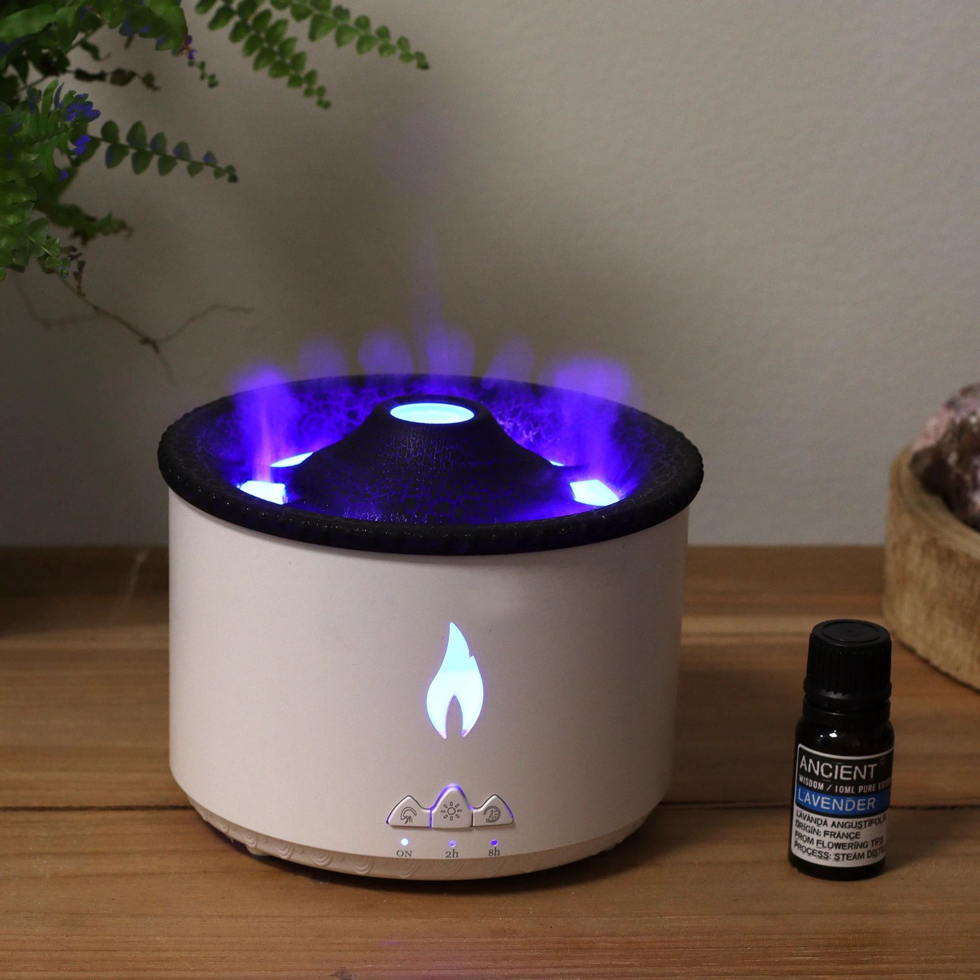 Medium Volcano Effect Aroma Diffuser (plug) Two Colours -360ml by AW Dropship UK