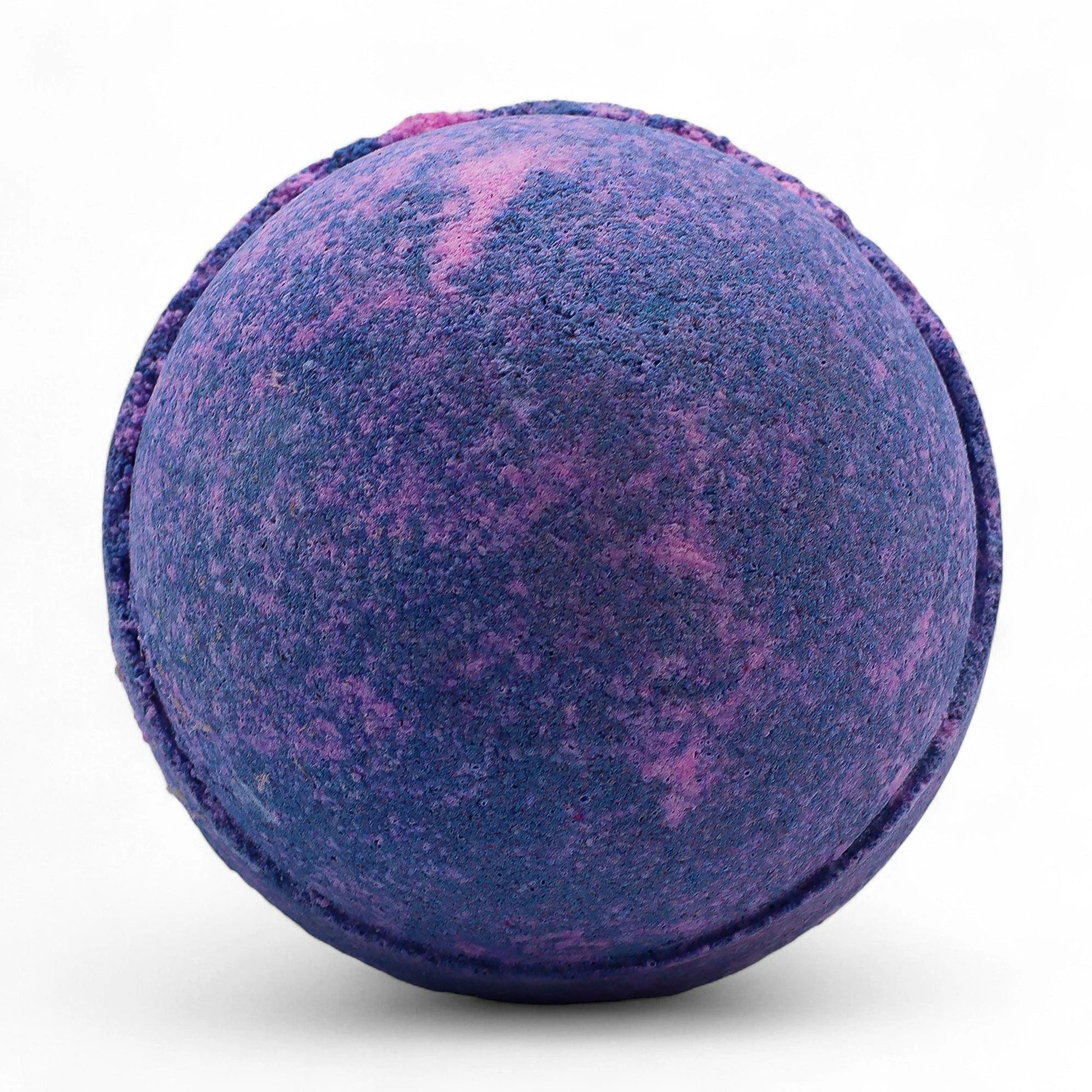 Set Of 3 Yorkshire Violet Bath Bombs 180g Each With Deep Violet Indigo Marbling UK Crafted Fragrance by AW Dropship UK