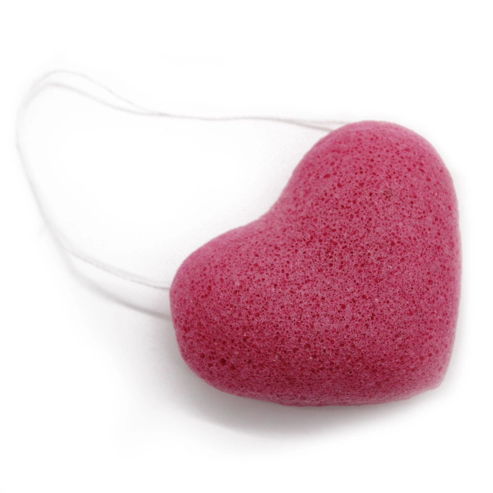 Konjac Heart Sponge - Rose by AW Dropship UK