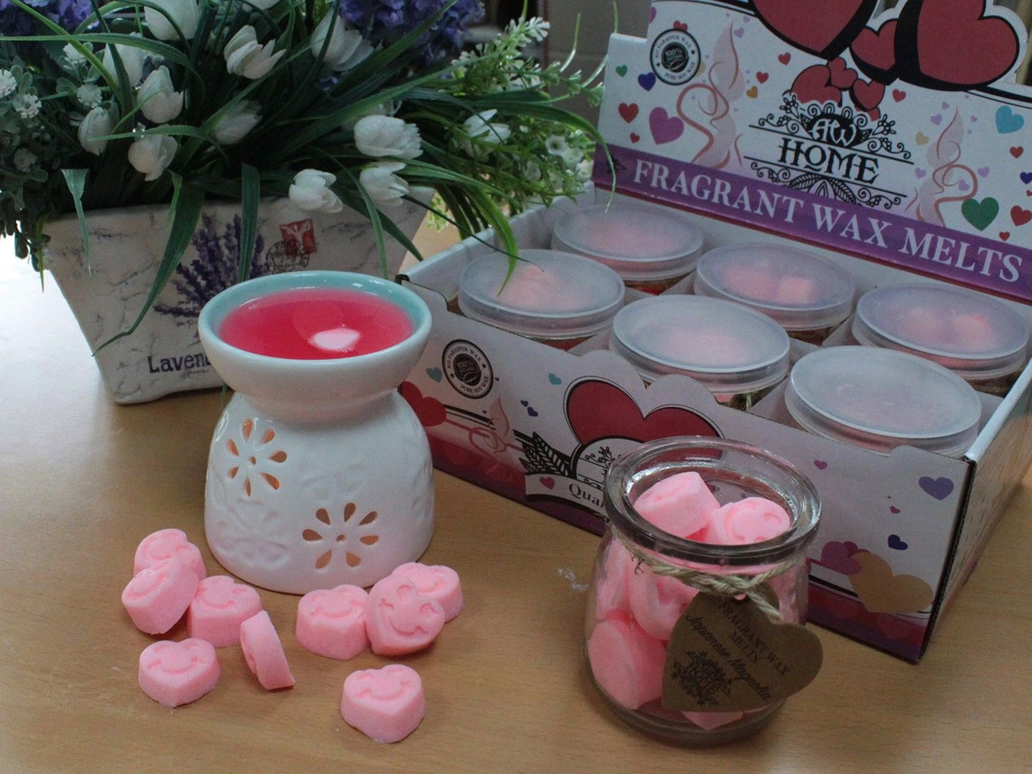 Soywax Melts Jar - Lavender Fields by AW Dropship UK