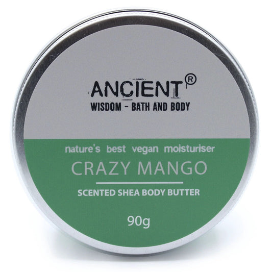 Scented Shea Body Butter 90g - Crazy Mango by AW Dropship UK
