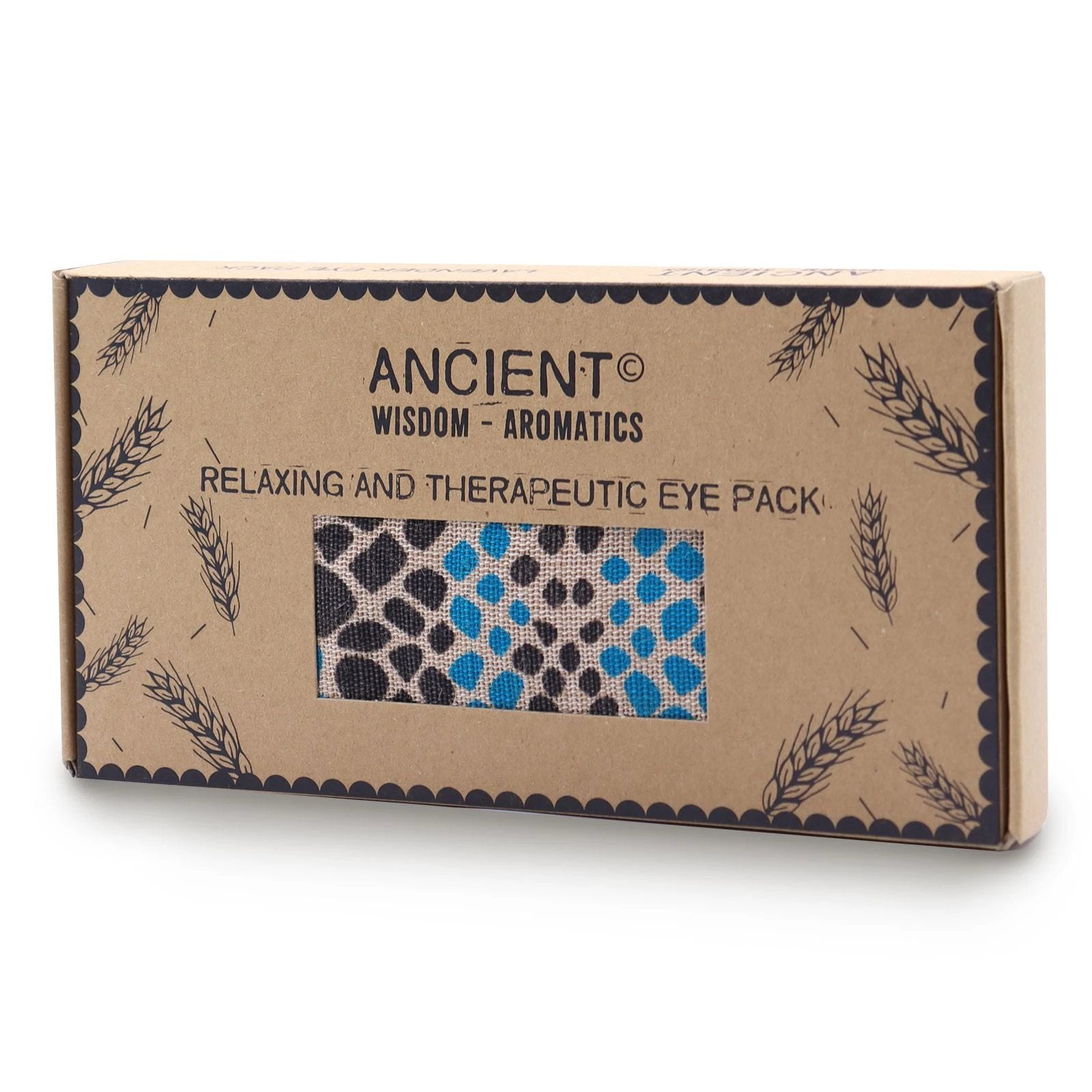 Lavender Natural Cotton and Juco Eye Pillow in Gift Box - Blue Viper by AW Dropship UK