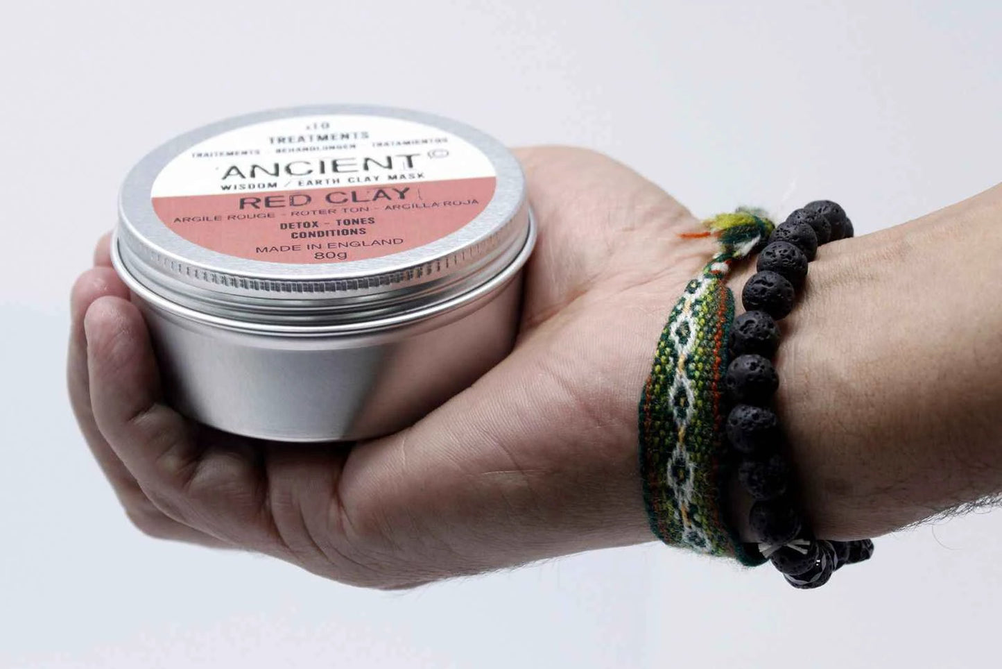 Red Clay Face Mask 80g – Purifying Kaolin Treatment