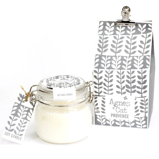 Agnes + Cat Kilner Jar Candle - Provence by AW Dropship UK