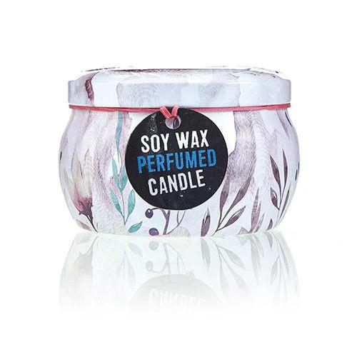 Art Tin Candle - Assorted Design - Parisian Weekend - Peonies by AW Dropship UK