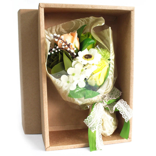 Greens Boxed Hand Soap Flower Bouquet - Special by AW Dropship UK
