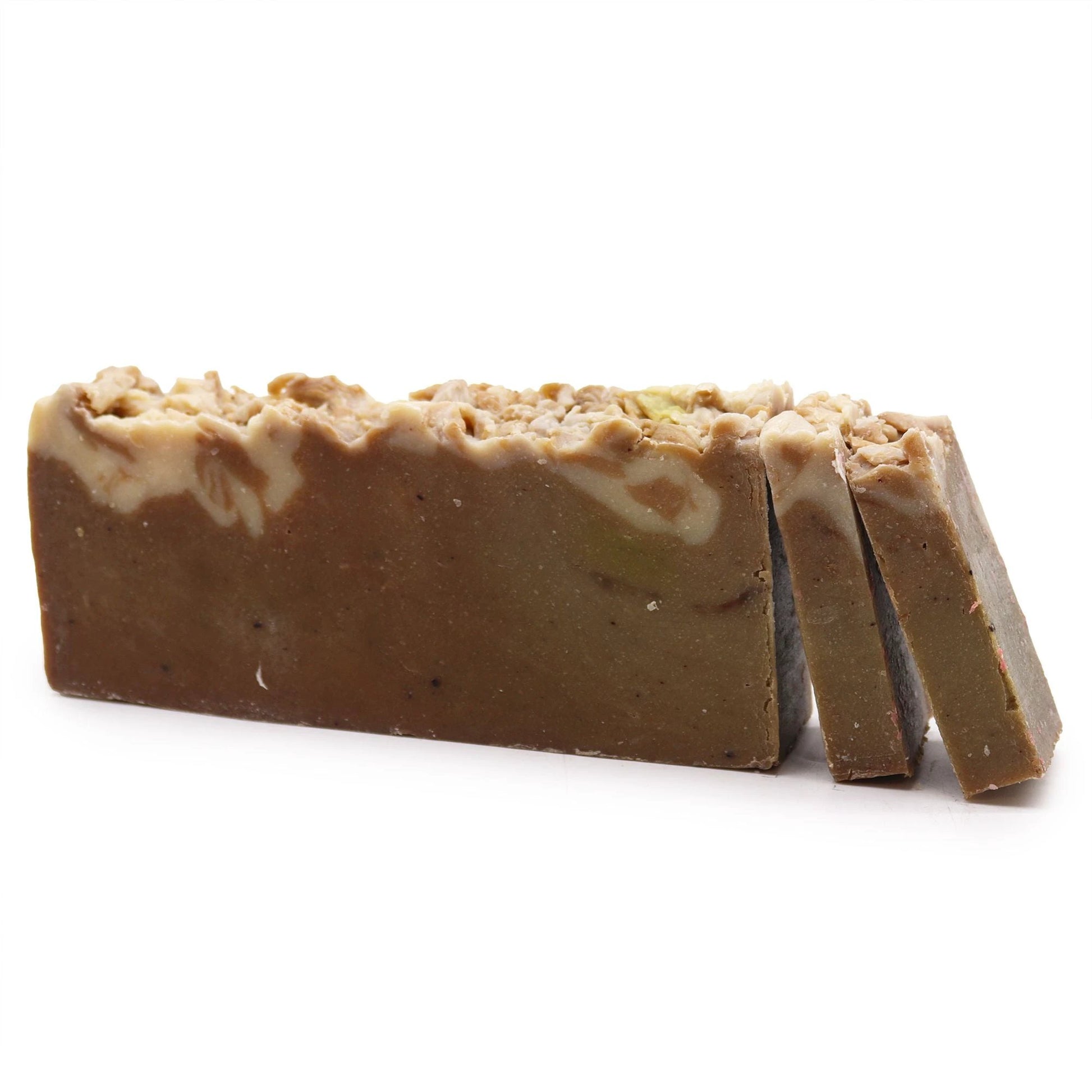 Chocolate Olive Oil Soap Loaf Handmade Cold Process Cocoa Richer Moisturising Bar by AW Dropship UK