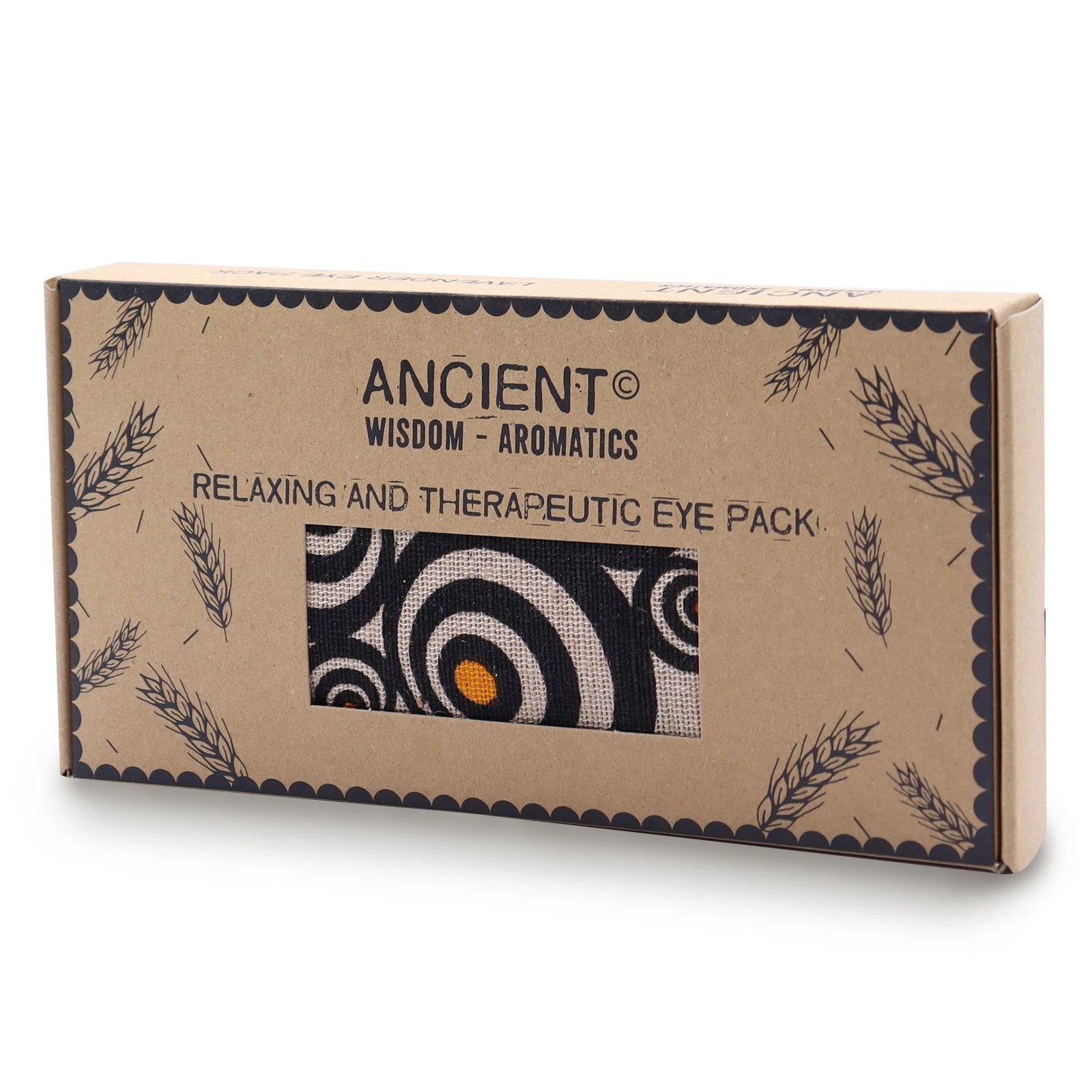 Lavender Natural Cotton and Juco Eye Pillow in Gift Box - Illusion by AW Dropship UK