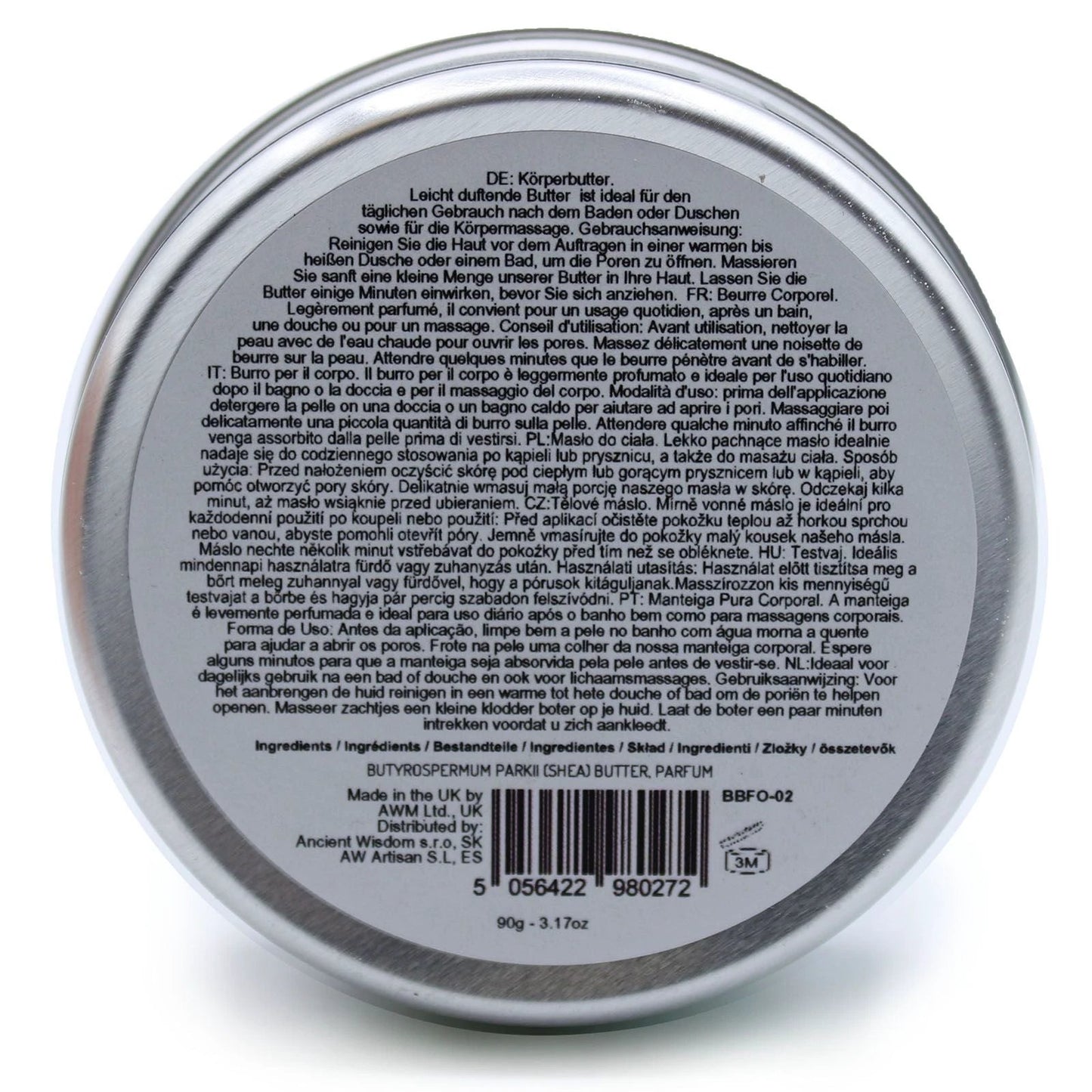Scented Shea Body Butter 90g - Crazy Mango by AW Dropship UK