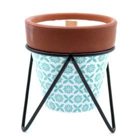 Agnes + Cat Herb Garden Candles - Rosemary by AW Dropship UK