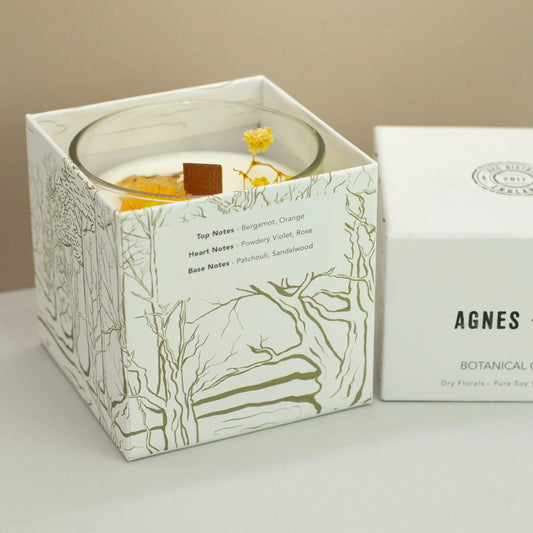 Agnes + Cat Botanical Soy Wax Candle - Rydal Oudh by AW Dropship UK