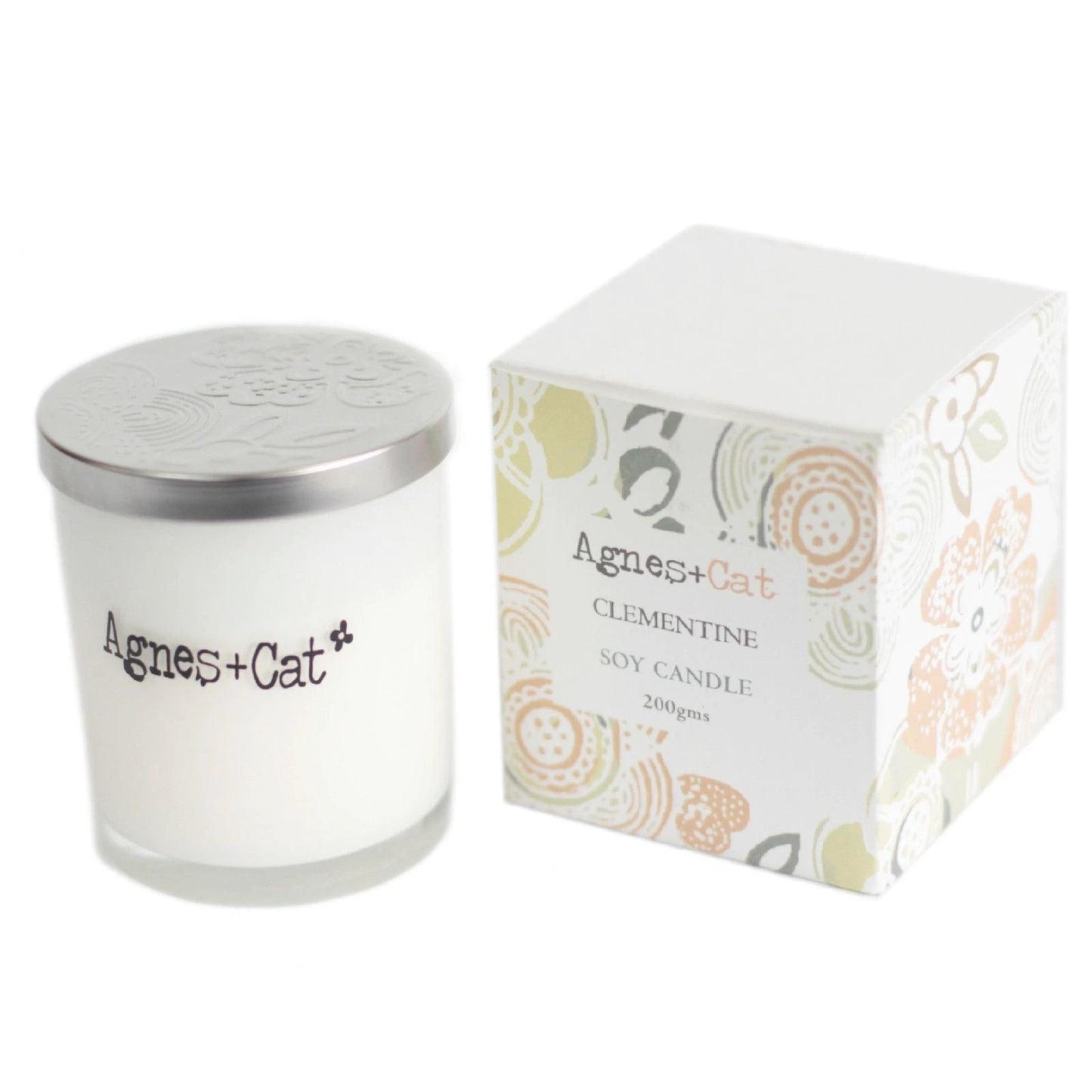 Agnes + Cat Votive Candle - Clementine by AW Dropship UK
