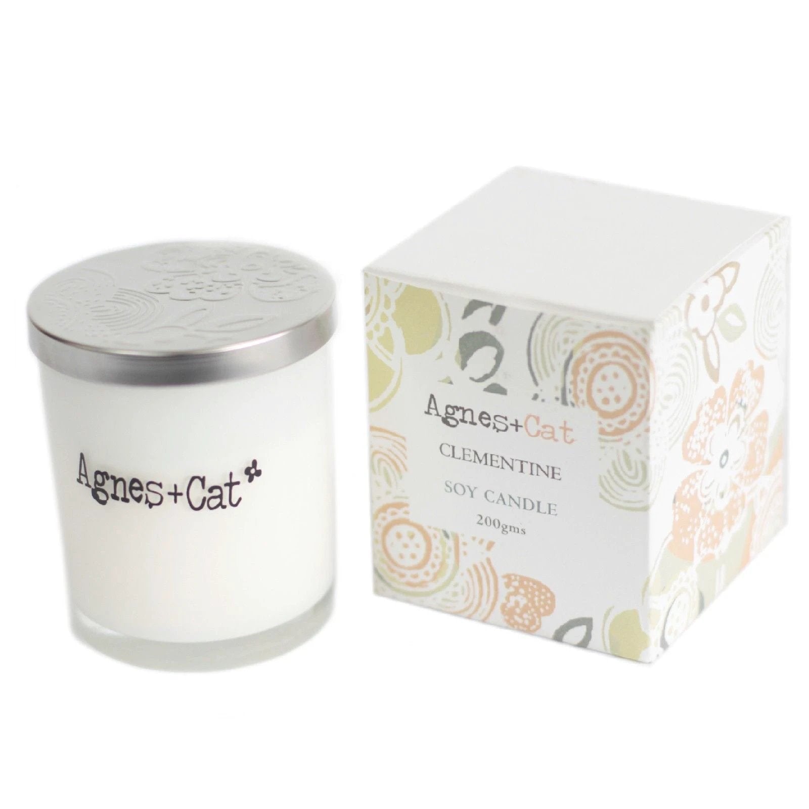 Agnes + Cat Votive Candle - Clementine by AW Dropship UK