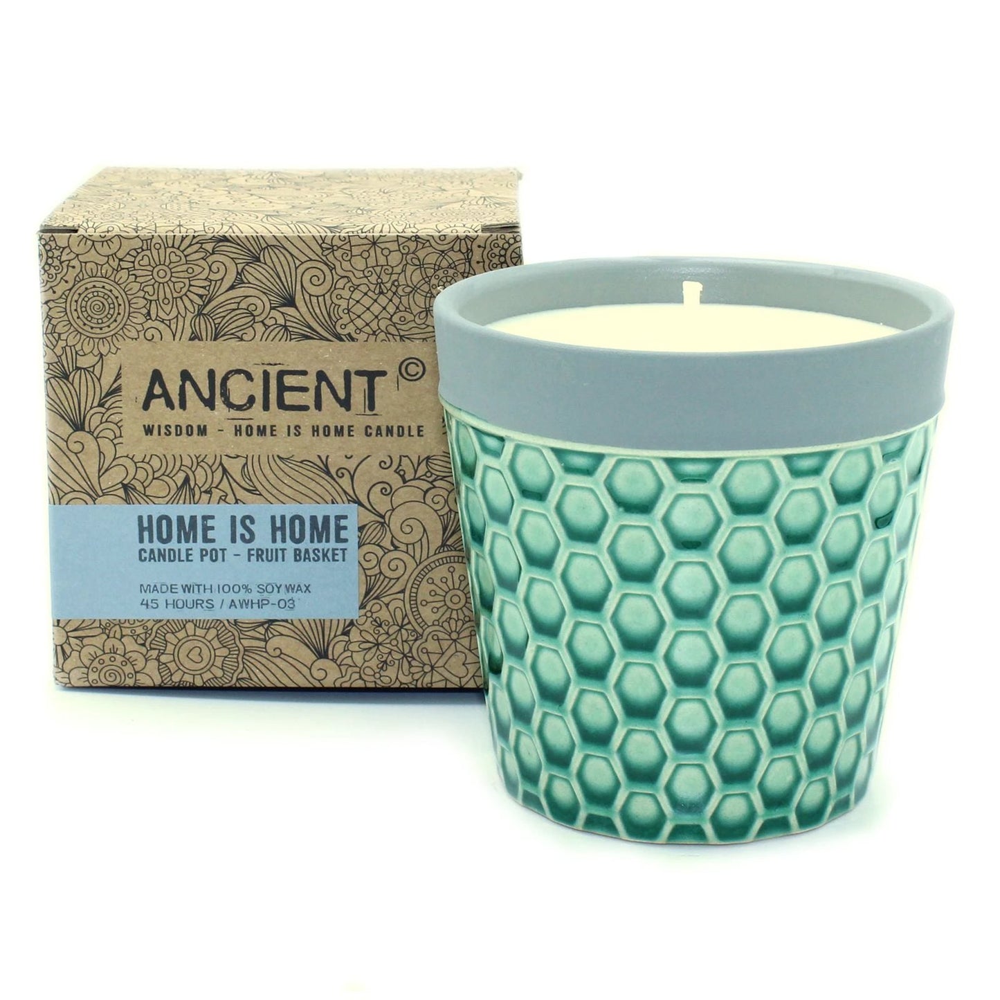 Home is Home Candle Pots - Fruit Basket by AW Dropship UK