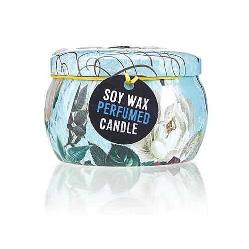 Art Tin Candle - Assorted Design - Parisian Weekend - Peonies by AW Dropship UK