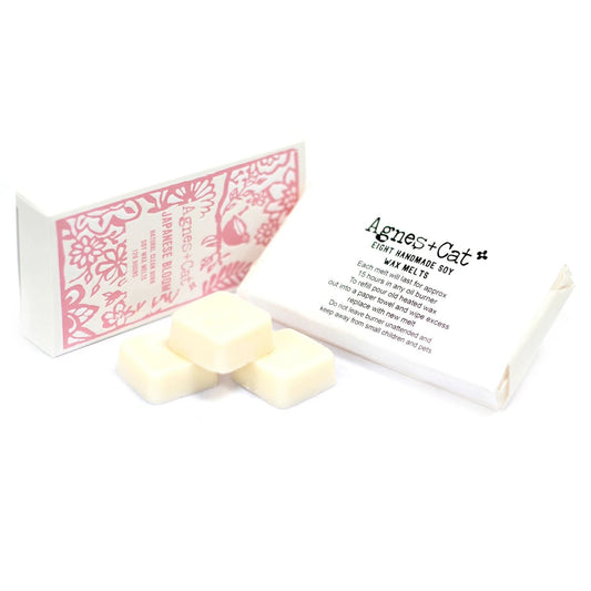 Agnes + Cat Box of 8 Wax Melts - Japanese Bloom by AW Dropship UK