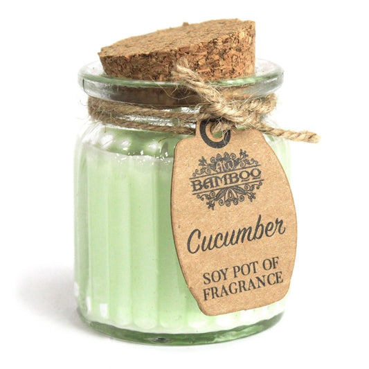 Cucumber Soy Pot of Fragrance Candles by AW Dropship UK