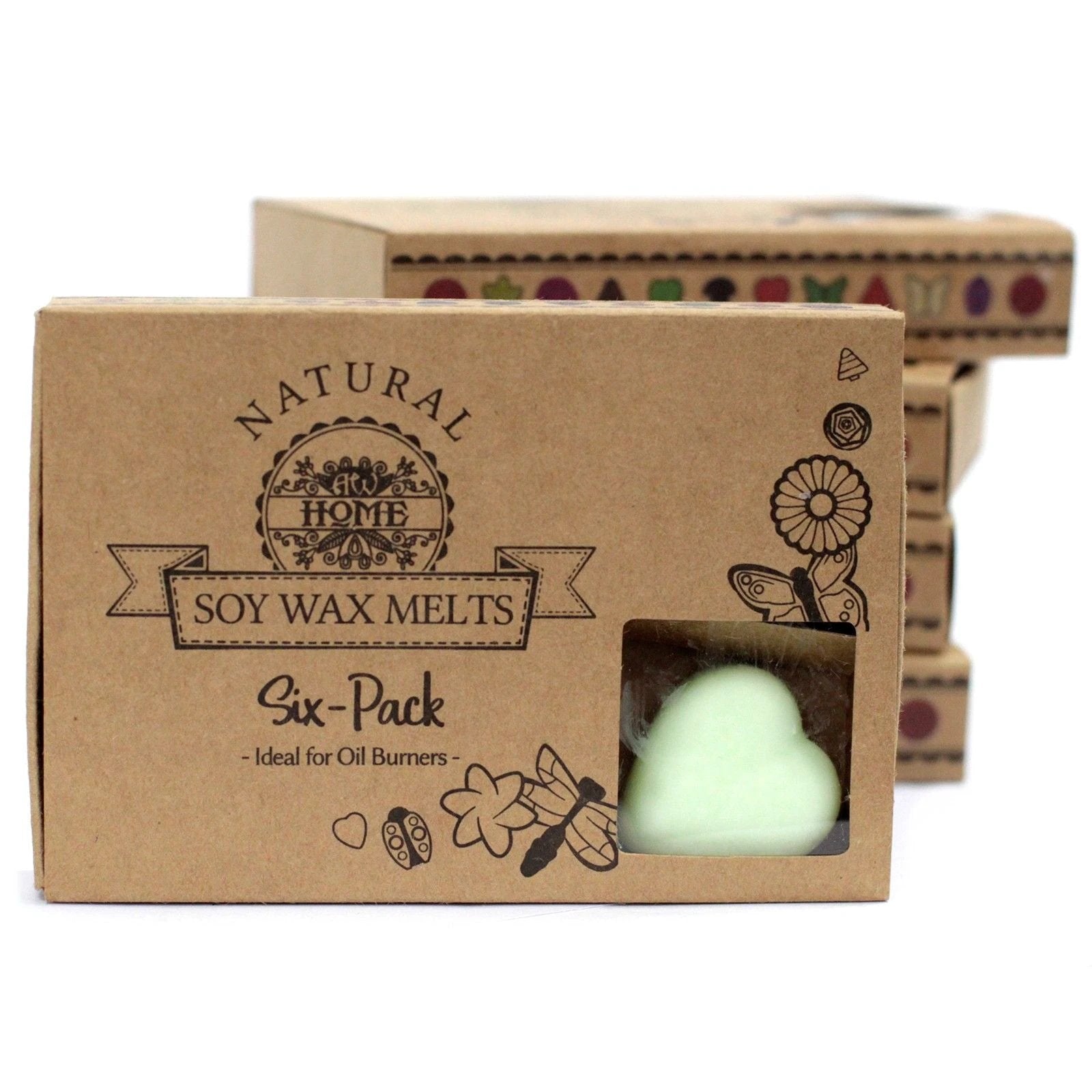 Box of 6 Wax Melts - Mint & Menthol by AW Dropship UK