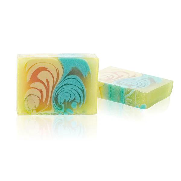 Handcrafted Melon Soap Slice 100g For Bright Fragrance And Daily Hand Washing And Shower by AW Dropship UK