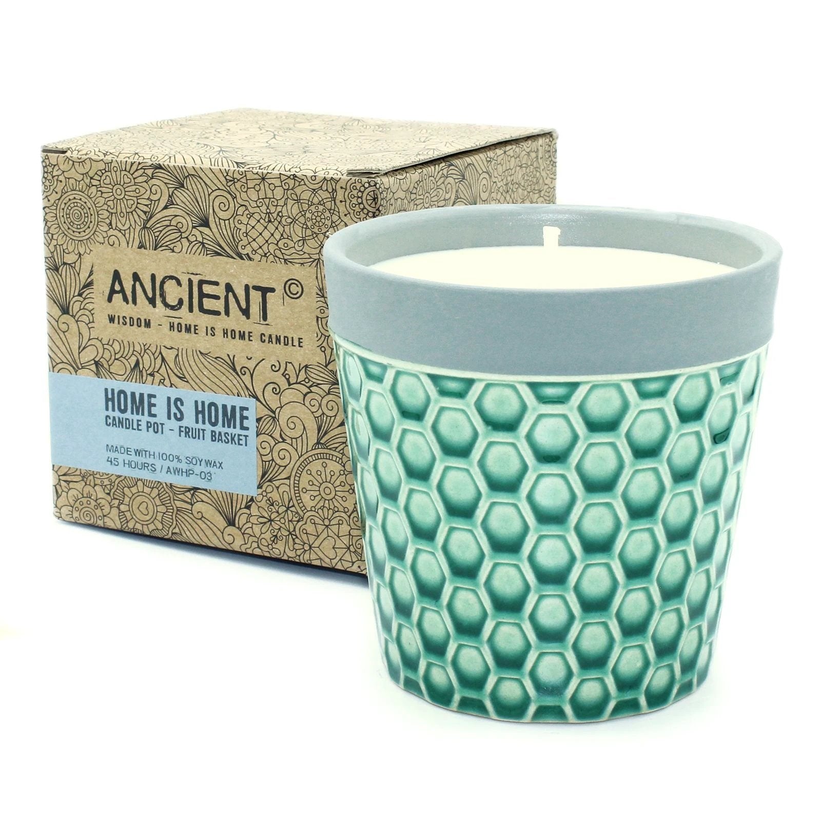 Home is Home Candle Pots - Fruit Basket by AW Dropship UK