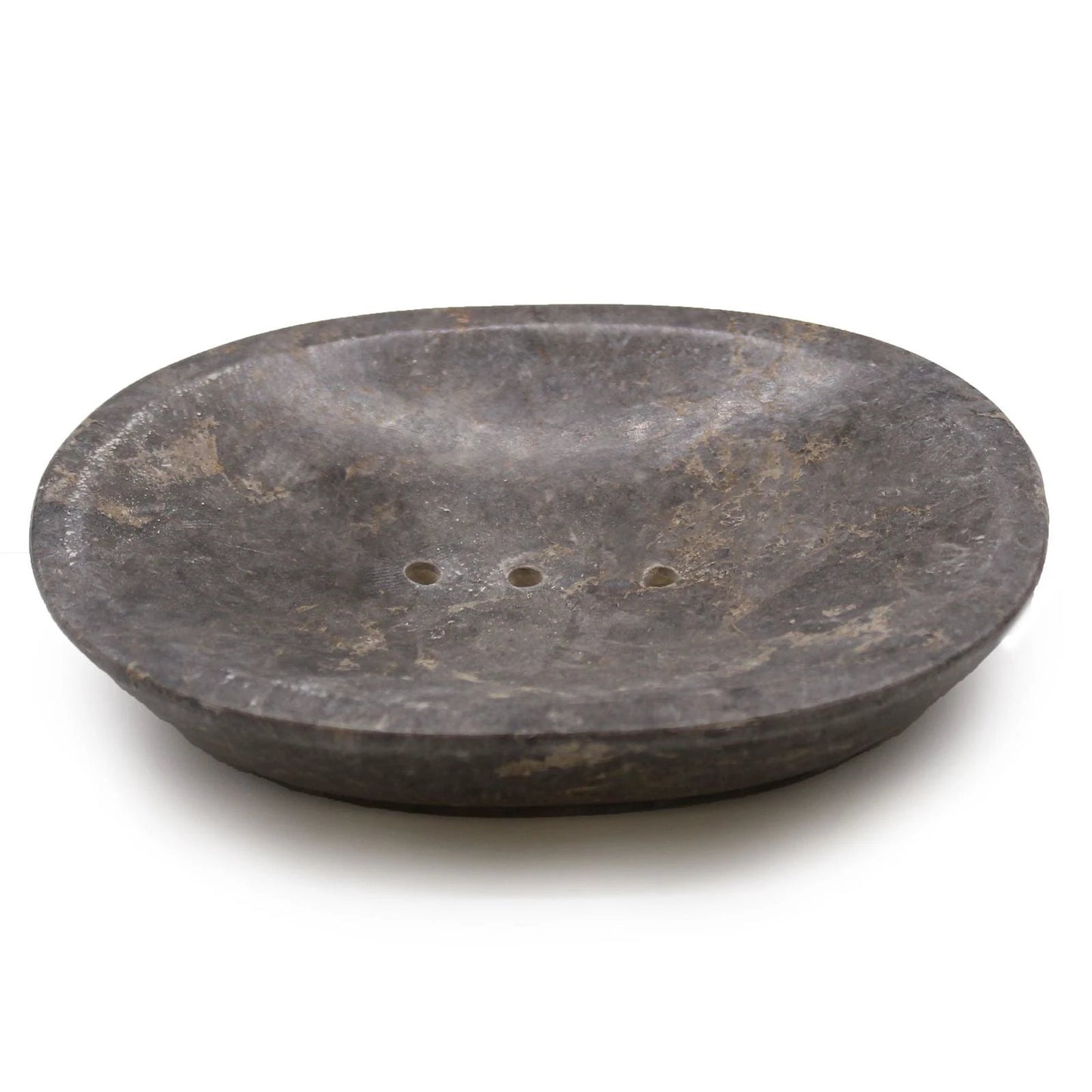Classic Oval Grey Marble Soap Dish by AW Dropship UK