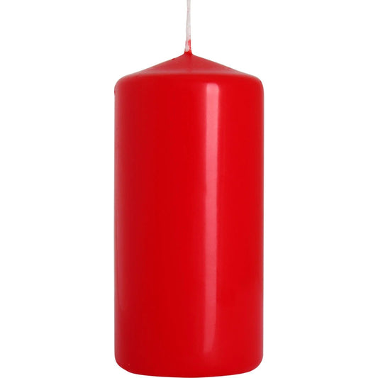 Pillar Candle 50x100mm - Red by AW Dropship UK