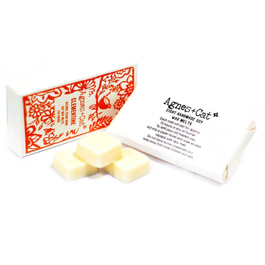 Agnes + Cat Box of 8 Wax Melts - Clementine by AW Dropship UK