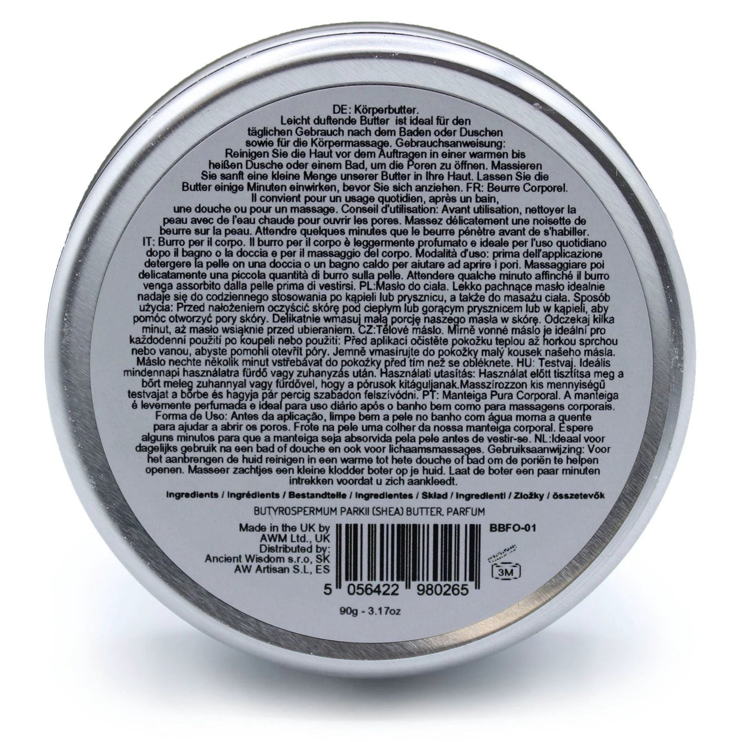 Scented Shea Body Butter 90g - Sleepy Coconut by AW Dropship UK
