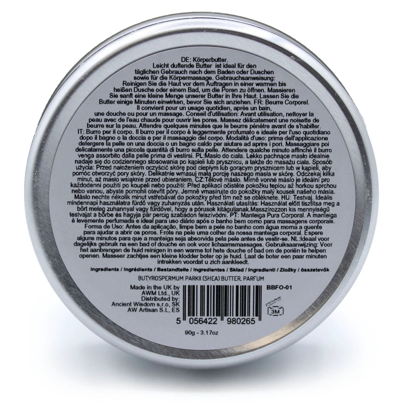 Scented Shea Body Butter 90g - Sleepy Coconut by AW Dropship UK