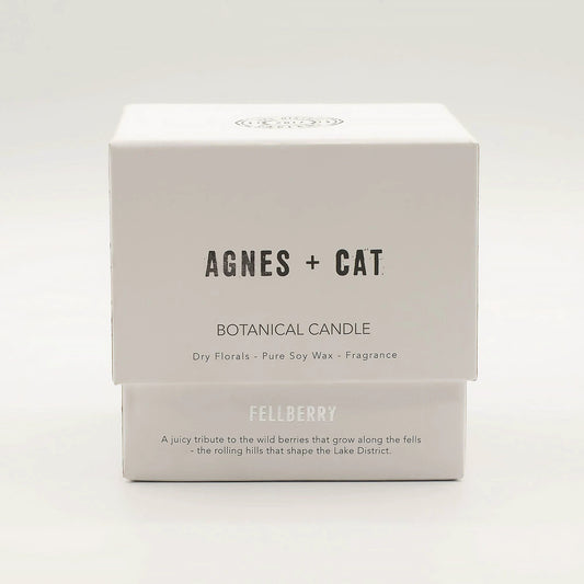 Agnes + Cat Botanical Soy Wax Candle - Fellberry by AW Dropship UK