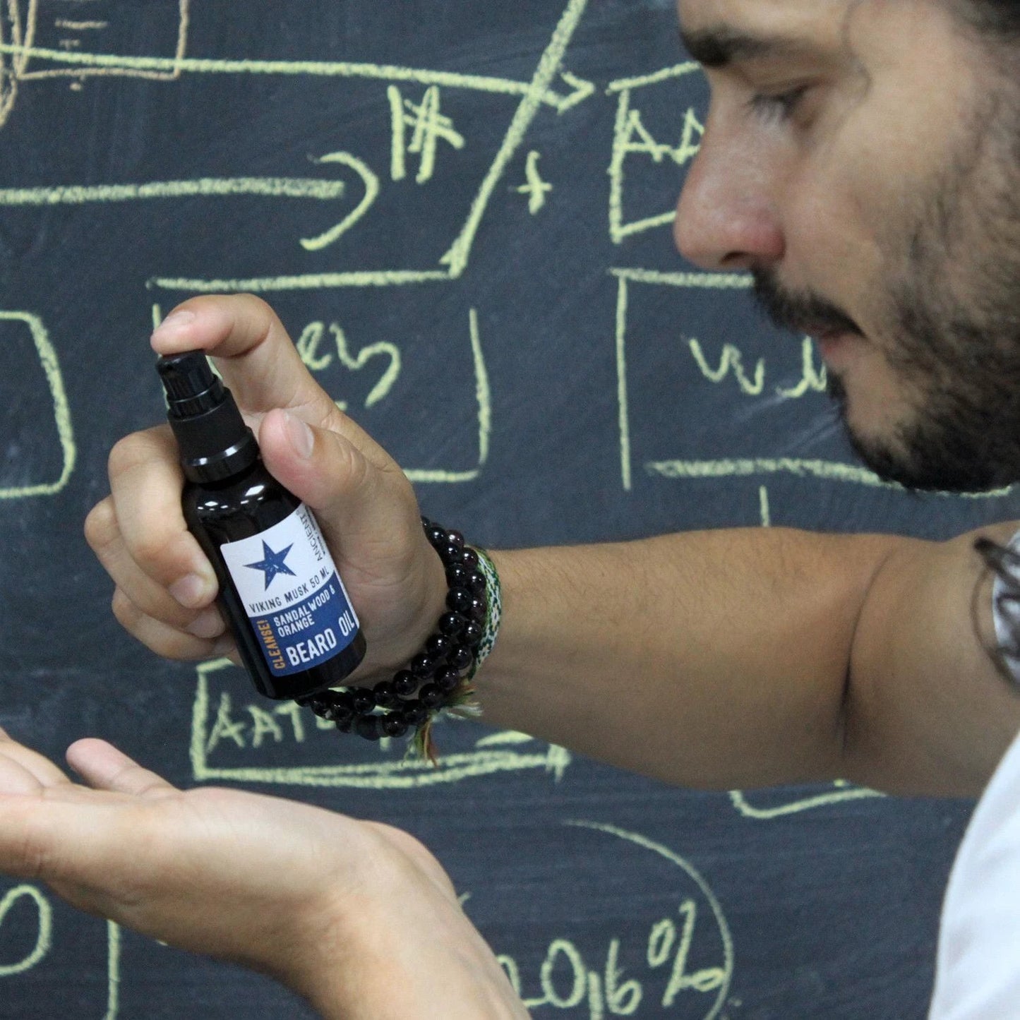 50ml Beard Oil Spartan Hero Natural Conditioning For Beard And Skin With Patchouli Lime Cedarwood Coconut Avocado Jojoba by AW Dropship UK