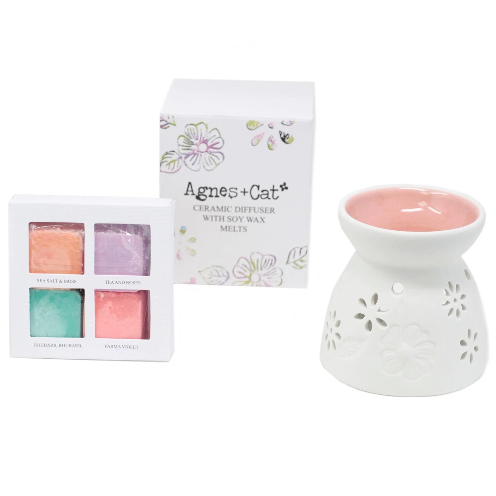 Wax Melter with Four Soy Wax Melts by AW Dropship UK