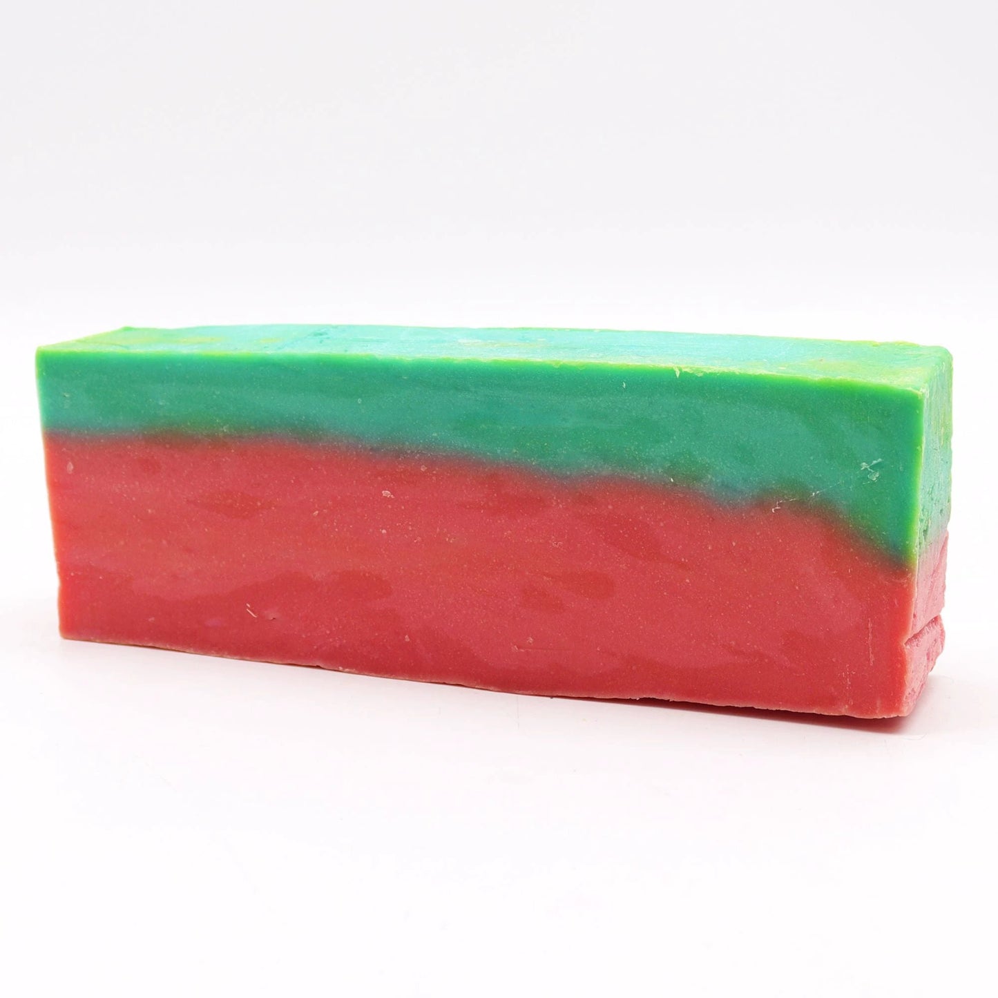 Watermelon Olive Oil Soap Loaf Handcrafted Cold Process Hydration For Soft Moisturised Skin by AW Dropship UK