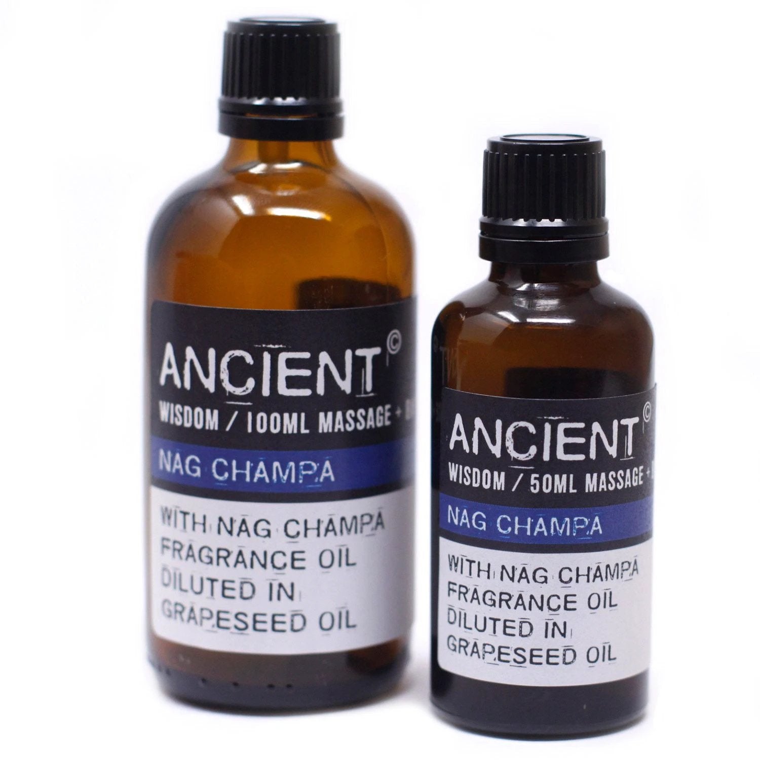 Nag Champa Massage Oil - 50ml by AW Dropship UK