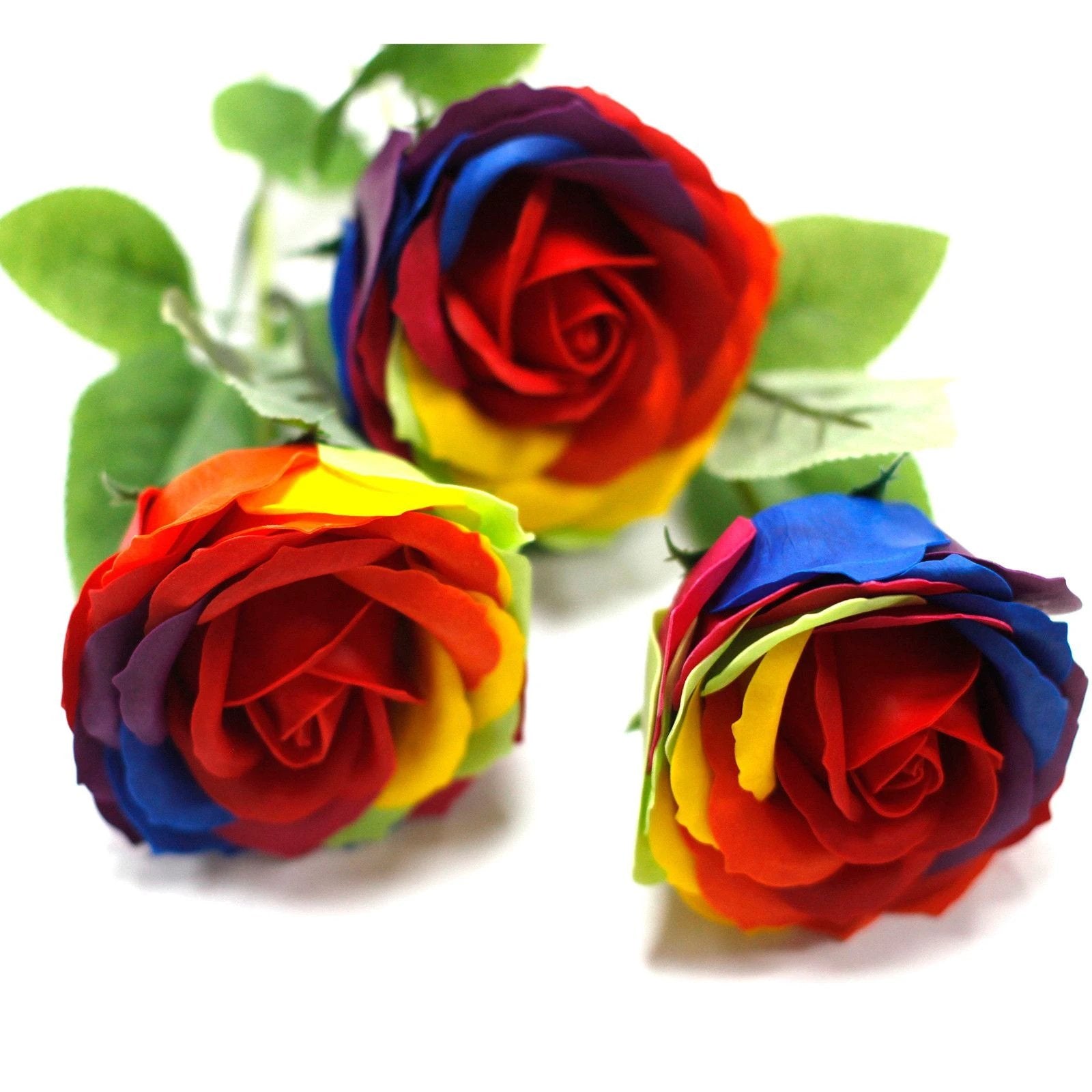 Luxury Soap Flower - Rainbow by AW Dropship UK