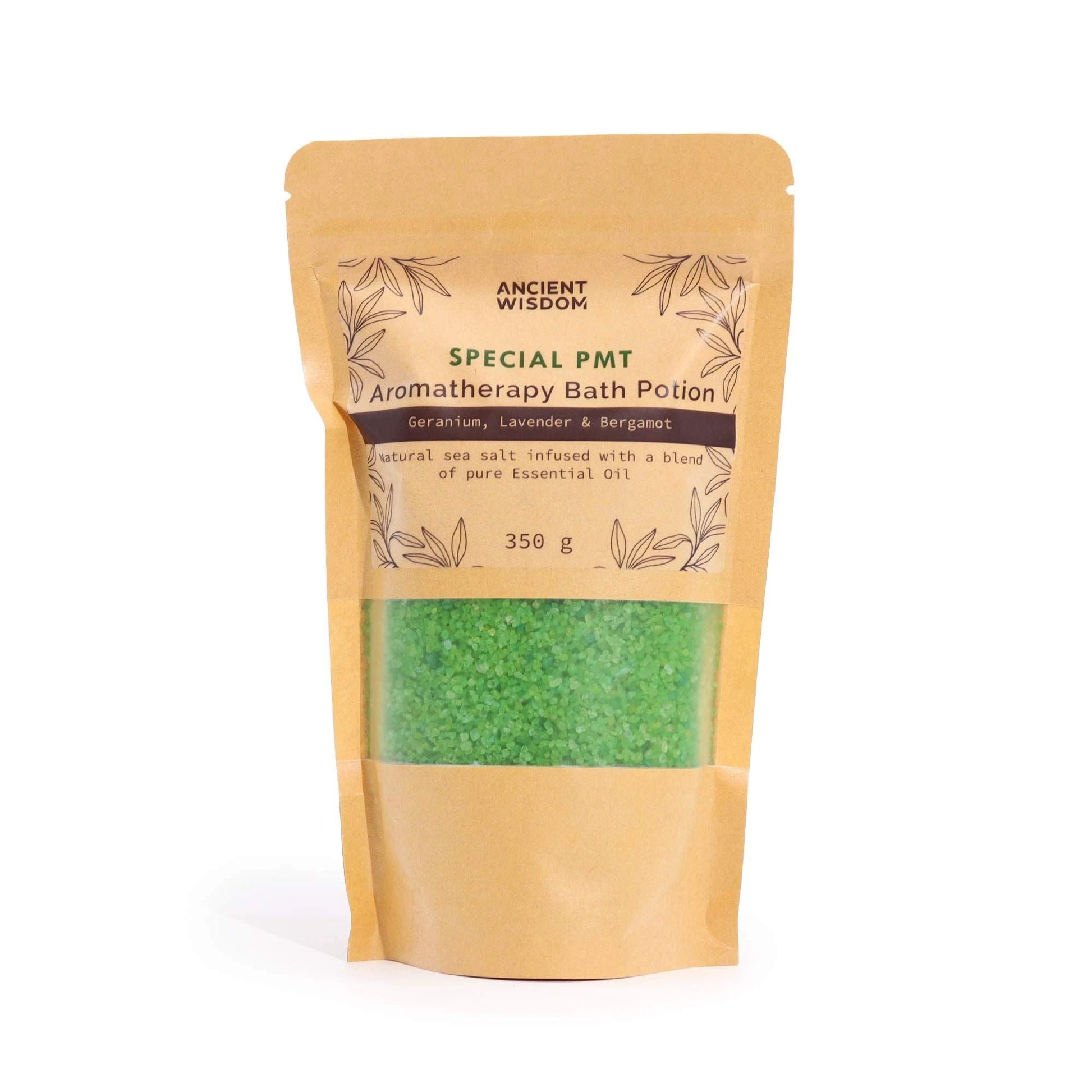 Aromatherapy Bath Potion in Kraft Bag 350g - PMT by AW Dropship UK