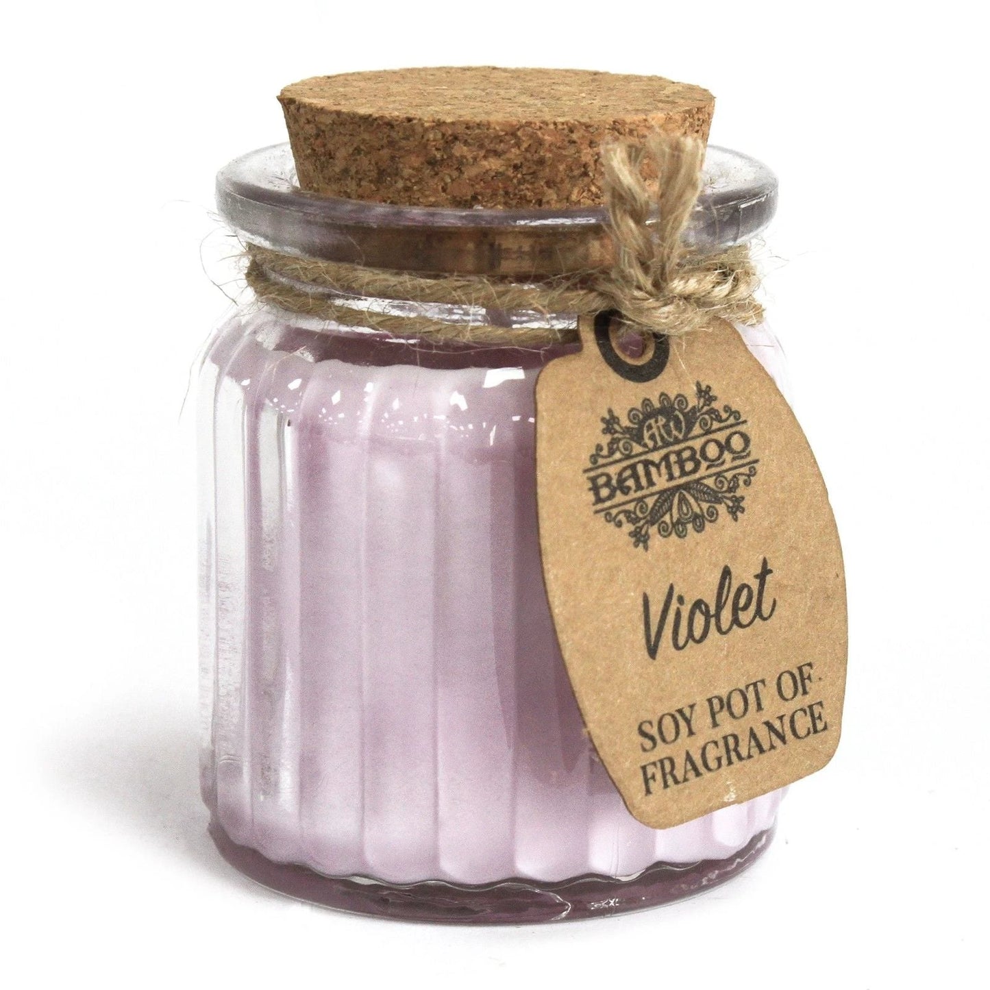 Violet Soy Pot of Fragrance Candles by AW Dropship UK