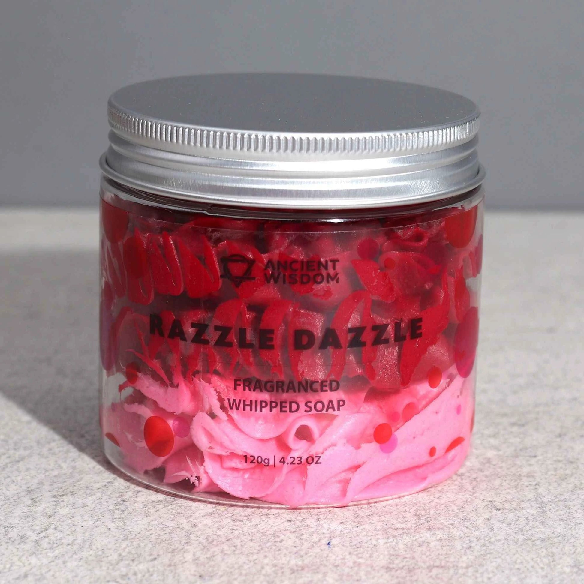 Razzle Dazzle Whipped Cream Soap – Raspberry Slush 120g
