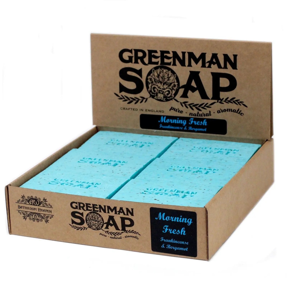 Greenman Soap Slice 100g - Morning Fresh by AW Dropship UK
