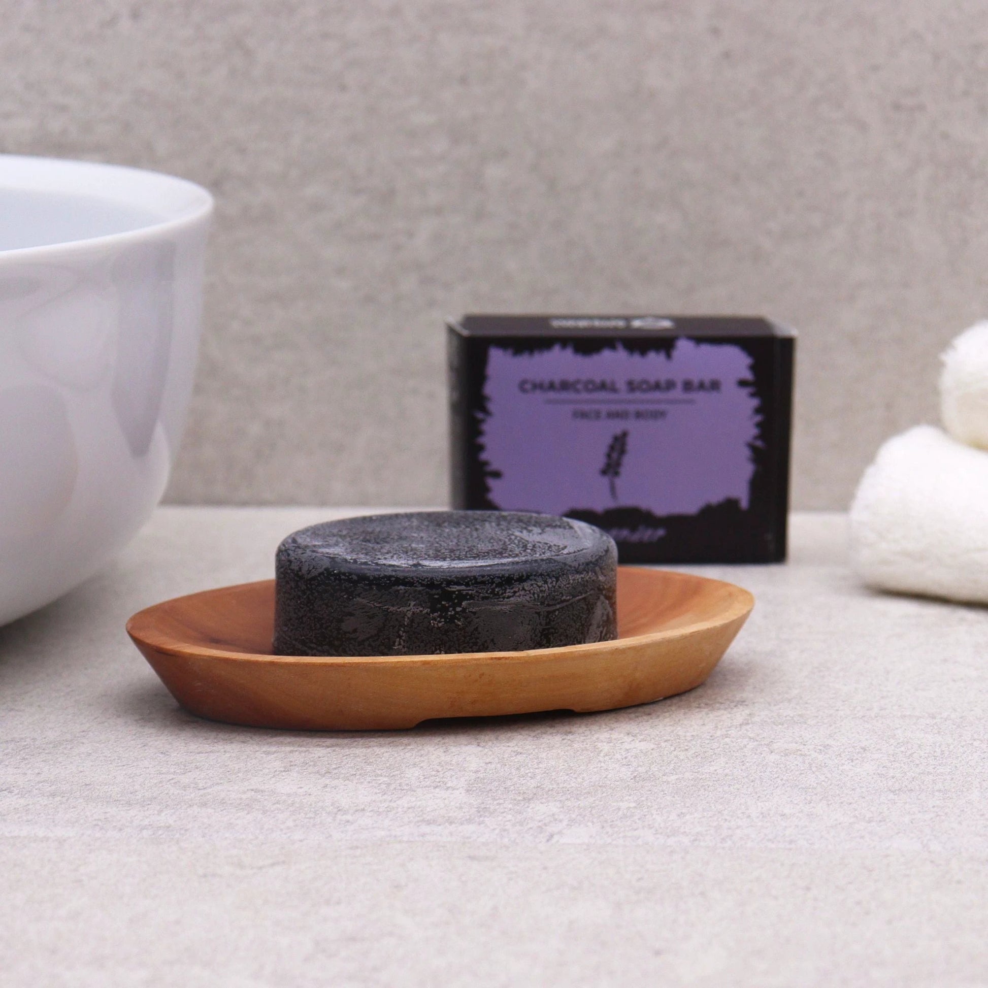 Classic Mahogany Soap Dish - Oval by AW Dropship UK