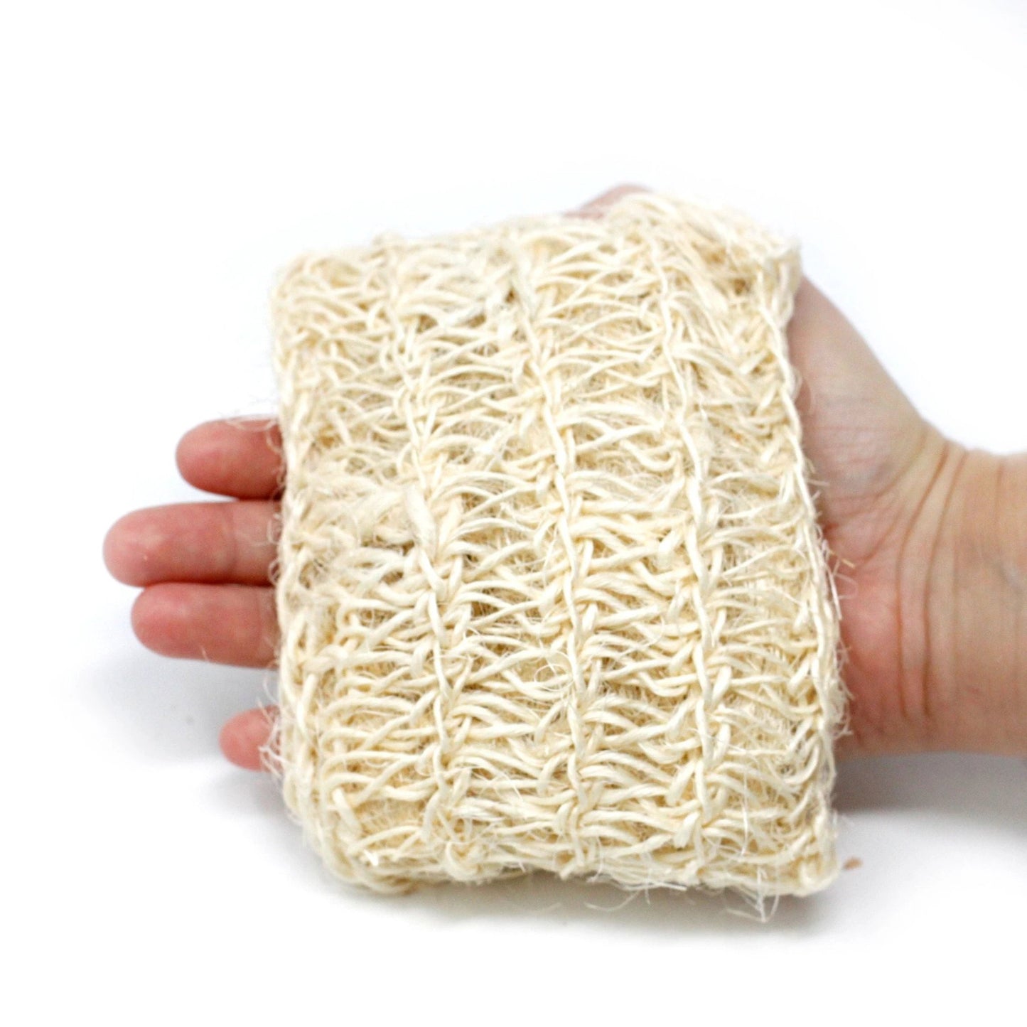 Sisal Sponge and Scrub - Soft Exfoliating Cushion by AW Dropship UK