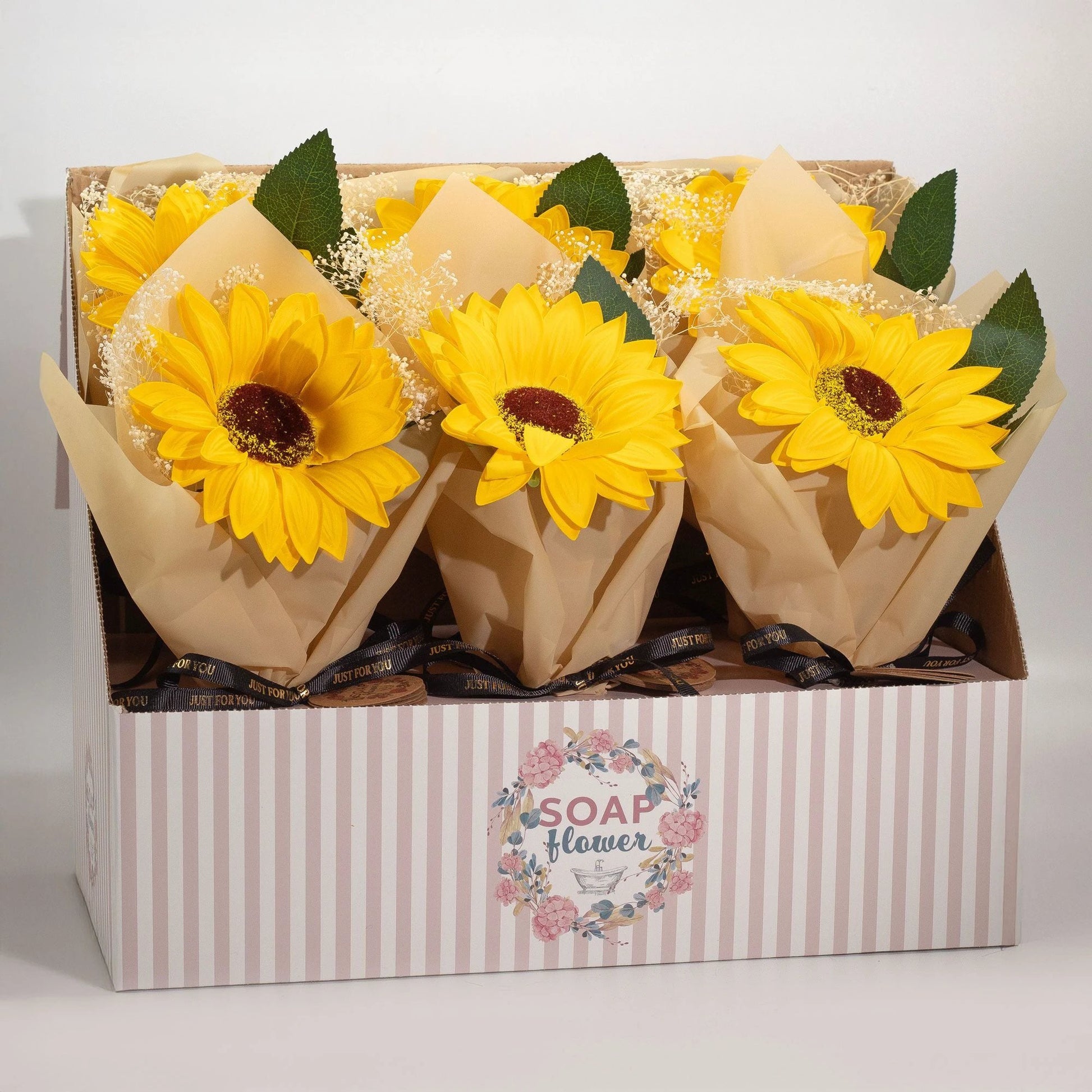 Soap Flower - Single Sunflower by AW Dropship UK