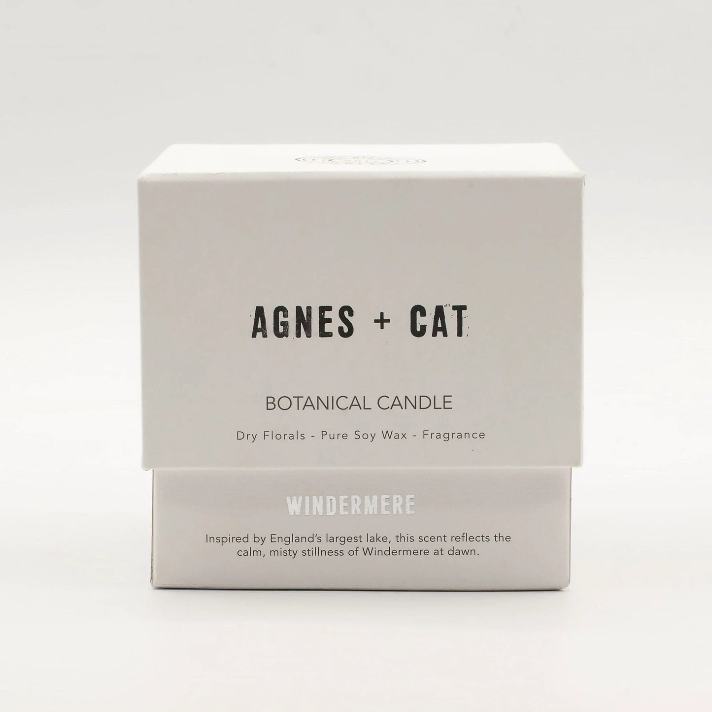 Agnes + Cat Botanical Soy Wax Candle - Windermere by AW Dropship UK