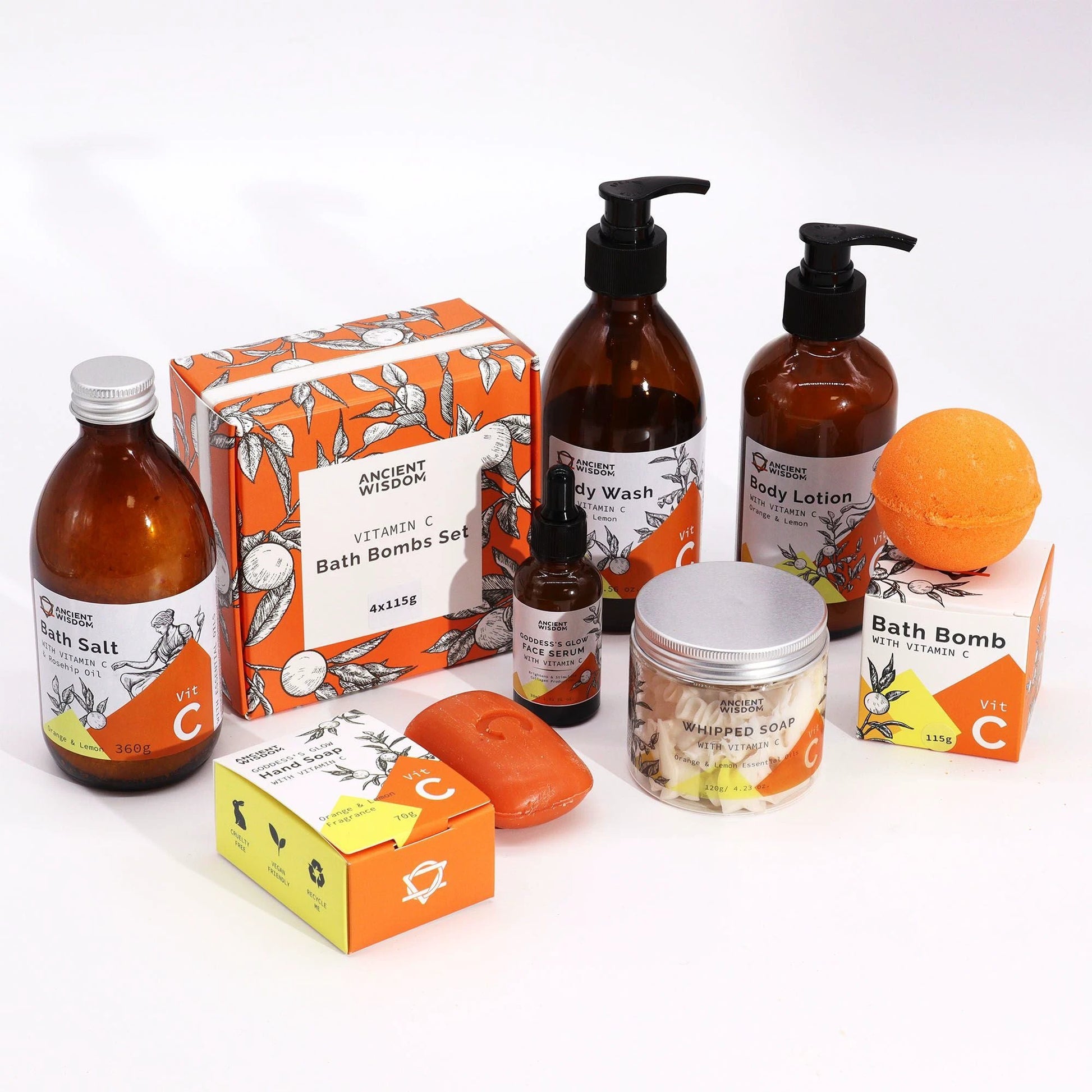 Vitamin C Bath Salt – Feel Like an Ancient Goddess by AW Dropship UK