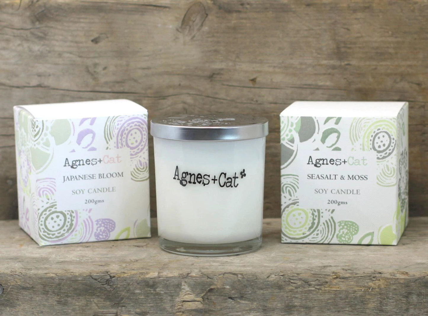 Agnes + Cat Votive Candle - Velvet Moon by AW Dropship UK